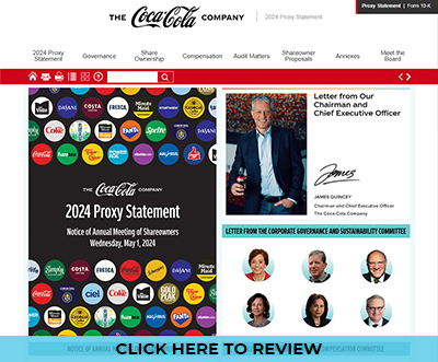 The Coca-Cola Company Proxy Statement