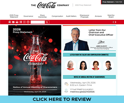 The Coca-Cola Company Proxy Statement