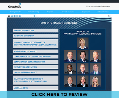 Graybar Electric Company Information Statement
