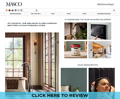 Masco Corporation Annual Report