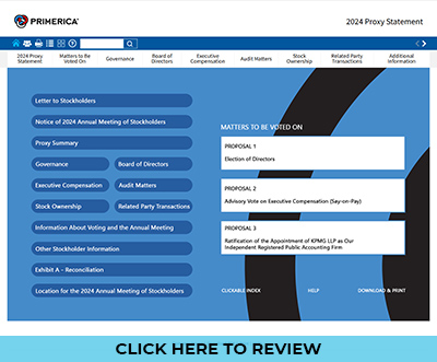 Primerica Proxy Statement